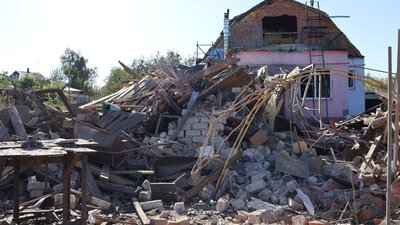 Наслідки російського обстрілу Прудянки, 23 вересня 2025