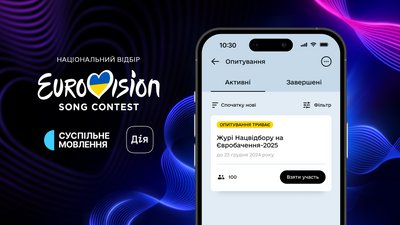 Голосування за журі нацвібору на "Євробачення 2025" "Дія"