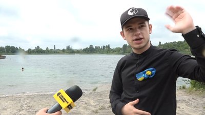 Малинчанин Роман каже, що розбудова кар'єру зруйнує місцеву екосистему Малинчанин Роман каже, що розбудова кар'єру зруйнує місцеву екосистему