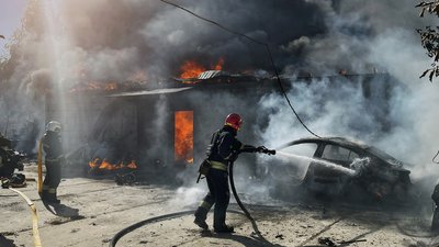 війна, обстріл, вибух, Дніпро