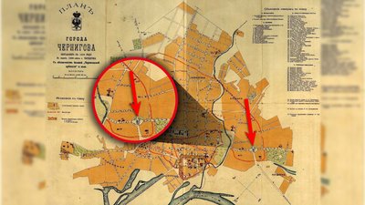 Пам'ятки та пам'ятники Чернігівщини. Вознесенська церква і площа Пам'ятки та пам'ятники Чернігівщини. Вознесенська церква і площа