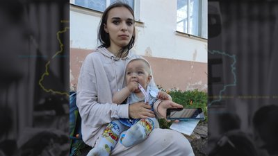 Під час окупації Липців маму з немовлям депортували у РФ. За понад рік родина змогла повернутися до Харкова