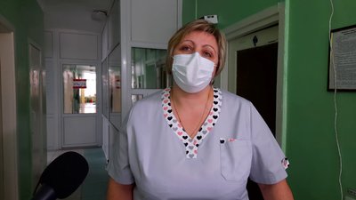 На Житомирщині понад 80% пацієнтів інфекційного відділення Чудніської лікарні перебувають на кисні На Житомирщині понад 80% пацієнтів інфекційного відділення Чудніської лікарні перебувають на кисні