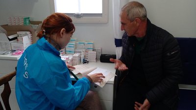 Можна пройти обстеження та отримати ліки безплатно. На Херсонщині запрацювали лікарі благодійної організації INTERSOS