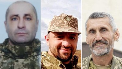 На Буковині прощаються з трьома військовими: Швецем, Черневичем та Дем'яном