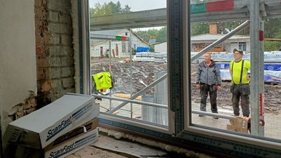 На Волині за кошти благодійників зі Швеції реконструюють будівлі оздоровчого табору під житло для переселенців На Волині за кошти благодійників зі Швеції реконструюють будівлі оздоровчого табору під житло для переселенців