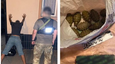 На Черкащині затримали чоловіка, який зберігав удома ручний кулемет та гранати На Черкащині затримали чоловіка, який зберігав удома ручний кулемет та гранати