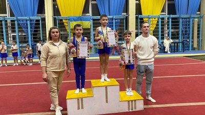 Черкащани вибороли низку нагород на чемпіонаті зі спортивної гімнастики