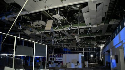 Внаслідок обстрілу Миколаєва сталися пожежі та руйнувань будівель — ДСНС Внаслідок обстрілу Миколаєва сталися пожежі та руйнувань будівель — ДСНС