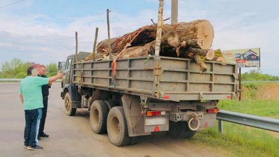 На Франківщині поліцейські затримали двох чоловіків, які перевозили деревину без документів На Франківщині поліцейські затримали двох чоловіків, які перевозили деревину без документів