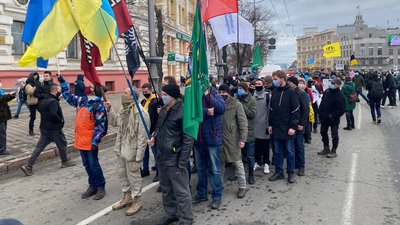 "Справедливість Стерненку! Свободу політв'язням": акція протесту у Харкові "Справедливість Стерненку! Свободу політв'язням": акція протесту у Харкові