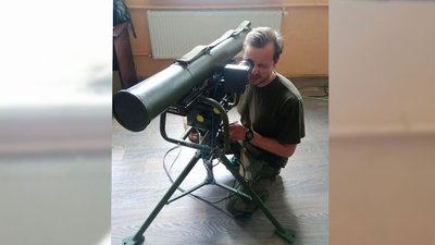 Львівські добровольчі формування навчаються користуватися важким озброєнням