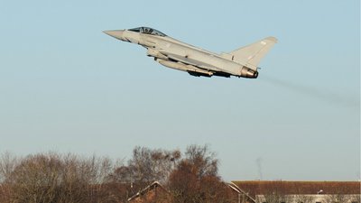 Британський літак Typhoon