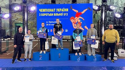 Борці Сумщини з медалями чемпіонату України