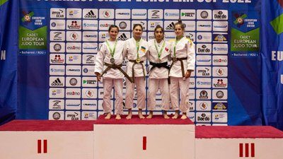 Роменчанки взяли участь у Кубку Європи з дзюдо