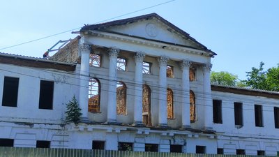 Консервація будинку дворянського зібрання у Полтаві: триває завершальний етап Консервація будинку дворянського зібрання у Полтаві: триває завершальний етап