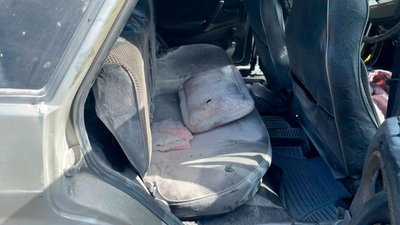На Полтавщині через загорання в автомобілі травмувалися двоє людей