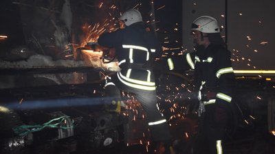 На території Одеського заводу машинобудівництва спалахнула пожежа На території Одеського заводу машинобудівництва спалахнула пожежа
