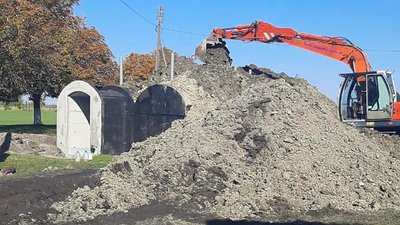 На Львівщині розпочали встановлювати перші модульні захисні сховища