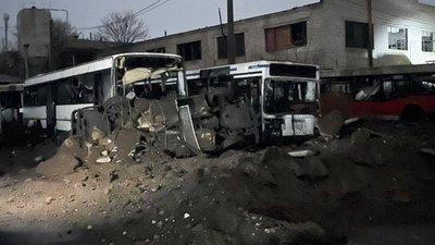 Російські війська вдарили по транспортній базі в Миколаєві