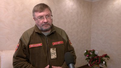 Ветеран АТО Сергій Бачурін став "хрещеним побратимом" для 3-річного чернігівця