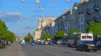 Проспект Волі в Луцьку