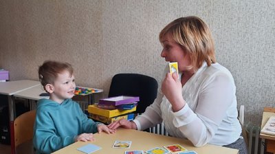 Кропивницький інклюзивно-ресурсний центр відновив заняття для дітей з різними порушеннями Кропивницький інклюзивно-ресурсний центр відновив заняття для дітей з різними порушеннями