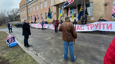 У Харкові вийшли на пікет під коксовий завод У Харкові вийшли на пікет під коксовий завод