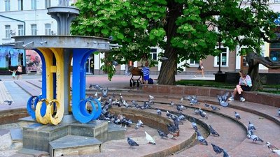 Фонтани на центральній площі Кропивницького не увімкнуть