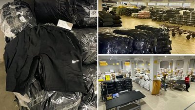 Підробляли понад 20 брендів. На Кіровоградщині викрили виробництво контрафактного одягу Підробляли понад 20 брендів. На Кіровоградщині викрили виробництво контрафактного одягу