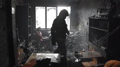 За добу в Одесі під час пожеж загинули двоє людей За добу в Одесі під час пожеж загинули двоє людей