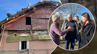 Допомога, обстріли РФ, пошкоджені будинки, Франківщина