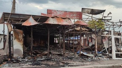 На фото загиблих під час обстрілу Чорнобаївки місцева жителька упізнала свого батька