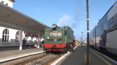Черкащиною проїхався сімдесятирічний паровоз Черкащиною проїхався сімдесятирічний паровоз