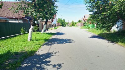 Вулиця Цегельна поблизу мікрорайону Книжківці