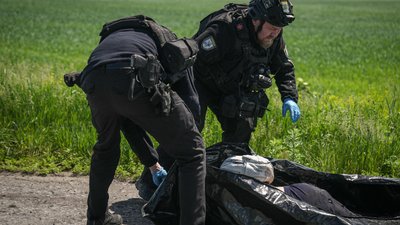 "Білі янголи" забирають тіла загиблих, Великописарівська громада, 28 травня 2026 року