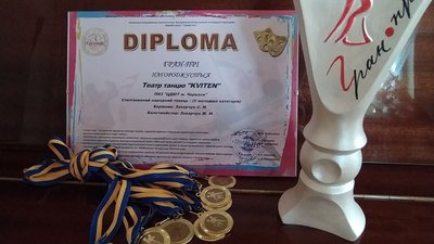 Вихованки черкаського театру танцю вибороли Гран-прі міжнародного конкурсу Вихованки черкаського театру танцю вибороли Гран-прі міжнародного конкурсу