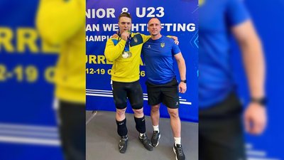 Чемпіонат Європи з важкої атлетики: Микита Рубановський з Чернігівщини став чемпіоном