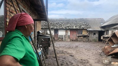 На Львівщині через негоду двічі затопило господарство місцевої мешканки. СУСПІЛЬНЕ | ВІДЕОНОВИНИ