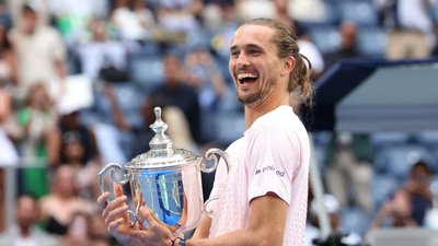 Александр Звєрєв у фіналі US Open-2026