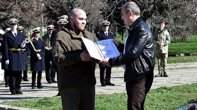 В Одесі пройшла поминальна панахида у рамках Дня українського добровольця