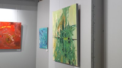 Говорити мовою мистецтва. У Франківську відкрили виставку абстракцій "Я можу…" Говорити мовою мистецтва. У Франківську відкрили виставку абстракцій "Я можу…"