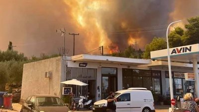 У Греції за добу спалахнули понад 40 лісових пожеж У Греції за добу спалахнули понад 40 лісових пожеж