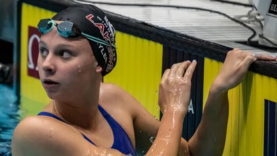 Райлі Ерісман на чемпіонаті світу з плавання серед юніорів