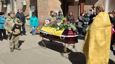 У Бахмуті попрощалися з бійцем батальйону Донбас