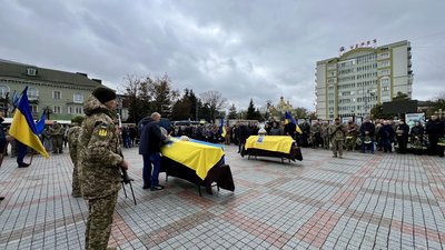 Прощання з Максимом Шевченком і Іваном Поліщуком