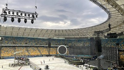 НСК "Олімпійський", де має відбутись святковий концерт НСК "Олімпійський", де має відбутись святковий концерт