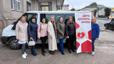бладмобіль, донорська крові, здати кров, тернопільська облать, зборів