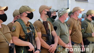 Вінницькі правоохоронці повернулися із зони проведення ООС