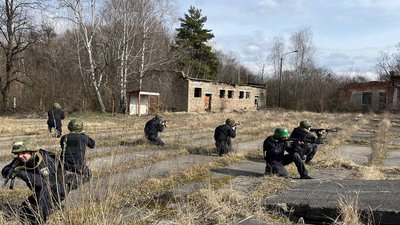 На Закарпатті розпочалося навчання бійців штурмової бригади Нацполіції "Лють"